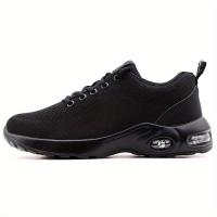Zapatos de Seguridad para Trabajo para Hombres A Prueba de Agujas, Antideslizantes, Transpirables con Cordones Zapatillas Deportivas - details 1