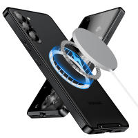 Funda de Aluminio Transparente para Samsung Galaxy S23 FE S21 FE S20 FE S23 S22 Note 20 Ultra Note 10 Plus con Carga Inalámbrica Diseño de Película Ligero Compatible con Smartphones - details 9