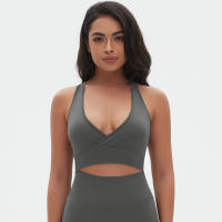 Hamidou Bra de Yoga sin Costuras Nylon Exterior Adecuado para Yoga y Estiramiento Hecho en China - details 6