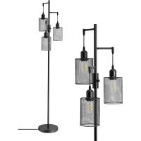 Lámpara de Pie LED Regulable Lámpara de Pie Vintage de 3 Luces con Bombillas E27 - details 7