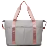 Bolsa portátil de viaje de negocios al aire libre, bolsa de hombro de gran capacidad, mojado y seco de separación - details 8