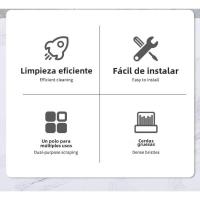 Cepillo de limpieza para el hogar con mango largo para baño, giratorio, para mercancías diarias generales - details 21