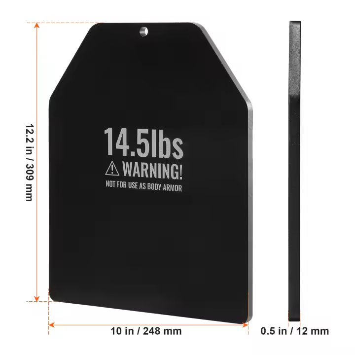 Placas de chaleco SucceBuy: acero de primera calidad para entrenamientos mejorados. Ideal para entrenamiento de fuerza, correr y hacer ejercicio. - 1