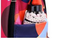 Mochila antirrobo, mujeres, ocio al aire libre, bolsa de viaje, impresión, mochila escolar de tela Oxford, mochila de moda, enviar colgante - details 7