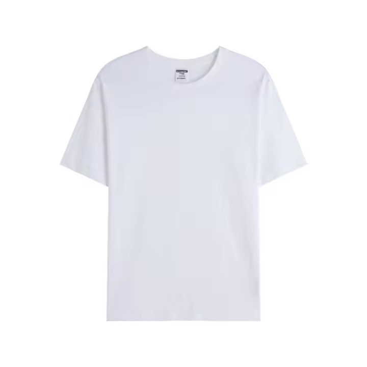 Deportes de verano ocio correr fitness transpirable blanco mangas cortas - 1