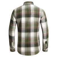 Camisa de Manga Larga con Estampado Geométrico a Rayas Estilo Casual para Hombres - details 37