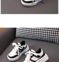 Nuevo cuero versátil pequeño blanco zapatos de las niñas de la junta zapatos antideslizantes de suela suave zapatos casuales - details 9