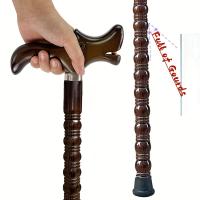 Bastón Con Mango De Madera En Forma De Dragón, Bastón De Madera Ligero, Bastón Antideslizante Para Senderismo, 1 unidad - details 2