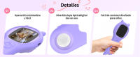 Microscopio Digital para niños, microscopio portátil de 500 pulgadas con 8 LED ajustables, Compatible con grabación de fotos y videos - details 2