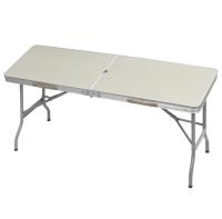 Mesa de jardín plegable, mesa de Camping de aluminio para 6 personas, mesa de fiesta tipo Buffet para Picnic, jardín, Patio, balcón - details 6