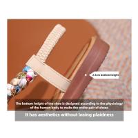 Sandalias de Tacón Abierto para Mujer Verano 2025 Cómodas y Elegante Detalles de Madera - details 5