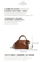 Nuevo bolso de mujer retro portátil, bolso de mensajero de hombro, bolso de pino - details 3