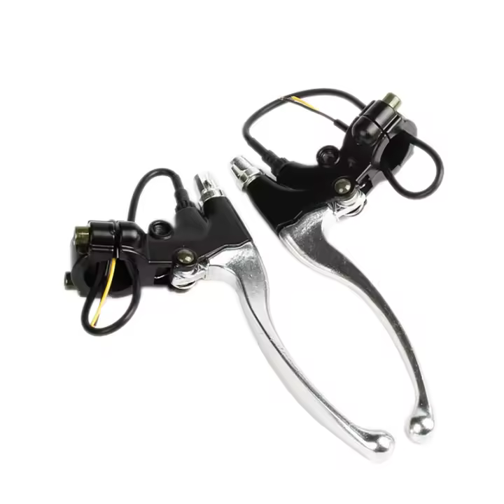 Palanca de freno para bicicleta eléctrica, frenos de manija, palancas de freno de corte, piezas de ciclismo para Scooter, 1 par - 1