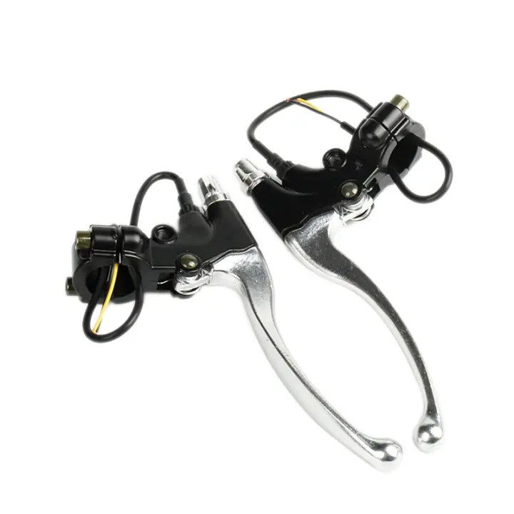 Palanca de freno para bicicleta eléctrica, frenos de manija, palancas de freno de corte, piezas de ciclismo para Scooter, 1 par - 1