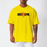 Oversized Loose Casual Sport Men T-shirt Summer Breathable Quick Dry Gym Fitness Bodybuilding Workout Fashion Short Sleeves Tees - details 20