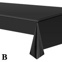 Cubierta de mesa de aluminio iridiscente de plástico para fiesta de Navidad, mantel rectangular, cubierta para mesa de comedor, decoración para banquete, fiesta de boda - details 8