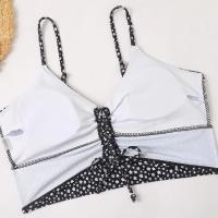 Bikinis de cintura alta para mujer _ bañadores con botones _ bañadores con motivos florales _ bóxers - details 12