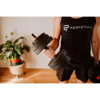 Mancuernas Regulables Juego de Pesas Ajustables para Entrenamiento de Fuerza en Casa - details 3