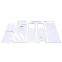 Armario de baño estrecho, mueble de madera independiente con 1 compartimento y 1 armario, 38x28x80 cm - details 1