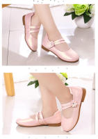 Zapatos de cuero con flores para niña, calzado plano de princesa para fiesta de boda, dulce y suave, clásico, para primavera y otoño - details 15