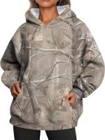 Sudadera con capucha holgada para mujer Moda coreana - details 5