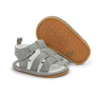 Zapatillas De Verano Para Bebés KIDSUN Sandalias De Lona No Slip Primera Caminadora Para Niñas Y Niños Talla True Fit Para 0-18 Meses - details 6