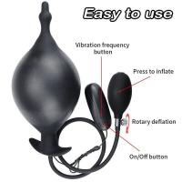 Vibrador Interruptor de Plug Estimulador de Prostates Dilatador Anal Juguete Sexual para Parejas - details 6