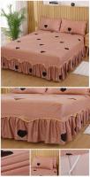 Juego De Falda De Cama De Macramé De 3 Piezas, Juego De Cama Antideslizante Universal, Impreso Para Todas Las - details 0