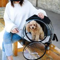 Carro de viaje, bolsa portátil transpirable para mascotas, transporte para perros, mochila para gatos de gran espacio - details 6