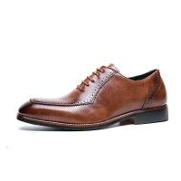 Genuine Chaussures Homme Cuir vestido de oficina zapatos de cuero profesionales para hombres 2024 - details 18