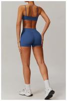 Sensación de nube para levantar las nalgas, pantalones cortos de Yoga de cintura alta para el vientre, pantalones deportivos de secado rápido, pantalones cortos deportivos ajustados transpirables para mujer - details 13