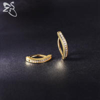 ZS-Piercing para el ombligo de plata 925 para mujer y niña, anillos minimalistas de circón, Anillo para el ombligo, Piercings corporales de playa de verano, 1 unidad - details 9