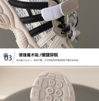 Nuevos niños de malla compañero de clase versión coreana extraíble zapatos deportivos para niños primavera niñas kindergarten zapatos para correr - details 4
