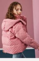 Abrigo de invierno cálido y grueso para niñas, chaqueta con capucha, estampado completo, prendas de vestir exteriores para niños, Parkas acolchadas de algodón para adolescentes - details 7