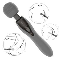 Vibrador potente con Control de frecuencia para mujer, máquina sexual de doble Motor, Varita AV, vagina, masturbación, juguete sexual - details 5