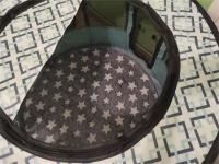 Cama redonda de doble cara para mascotas, cojín plegable lavable, manta suave y cálida para gatos, accesorios para perros - details 1