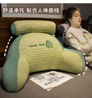 Cojín de Lectura de Seda de Hielo Almohada de Espalda con Bordado Almohada Decorativa para Cama - details 9