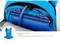 Mochilas de senderismo impermeables para hombre y mujer, calzado para acampar, excursiones y días de lluvia, 20 litros - details 10