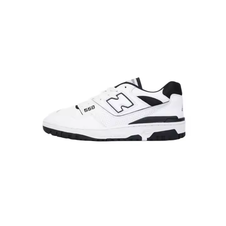 Auténticas zapatillas Leten NB 550 / blanco negro para hombre y mujer - 1