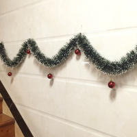 Guirnalda de Navidad para decoración de puerta y pared, adornos de árbol de Navidad para escalera, chimenea, suministros de fiesta, 2M, nuevo - details 5