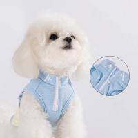 Thin Dog Cooling Vest Clashing Color Breathable Dog Sun Protection Clothes with D Ring Reflective Pet Mesh Vest Cats - details 10