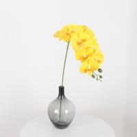 Rama de Phalaenopsis Artificial de 9 cabezas, 98cm, impresión 3D, orquídeas de polilla falsas, planta verde de lujo grande, sala de estar y balcón - details 11