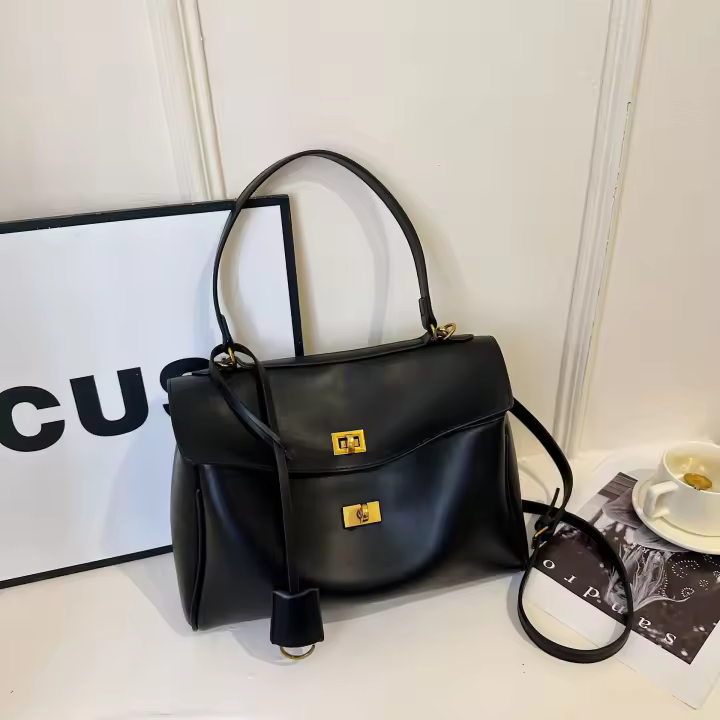 Bolso de hombro de gamuza Nuevo bolso de mano de gran capacidad para viajeros Bolso de moda para las axilas - 1