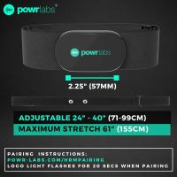 Monitor de Frecuencia Cardíaca Bluetooth con Correa para el Pecho Compatible con Aplicaciones de Ciclismo y Carrera Pedómetro Deportivo y al Aire Libre - details 5
