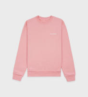 00 Otoño Invierno nuevo nicho S & P pequeña letra bordado pulóver algodón mujeres cuello redondo sudadera - details 1