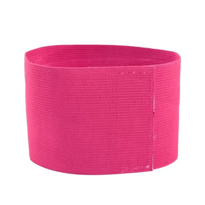 Brazalete de capitán de fútbol ajustable, brazalete de fútbol elástico de visibilidad, brazalete deportivo colorido antidesplazamiento, jugador de unidad de equipo - 1