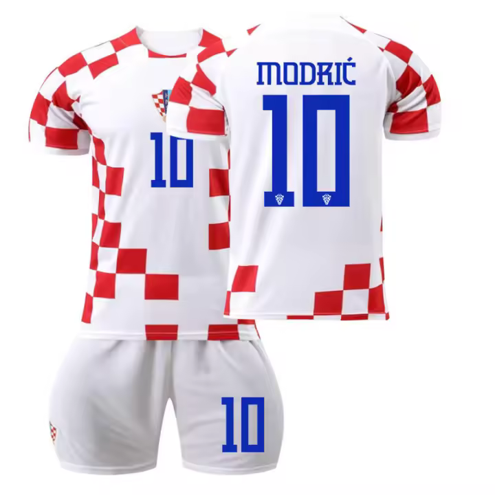2324 Uniforme de fútbol de Argentina Messi, conjunto para niños, colección de camisetas de Cristiano Ronaldo para adultos - 1