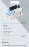 Juego combinado portátil de 2,4G, mini teclado y ratón para ordenador portátil, Mac, escritorio, TV, inteligente, PS4 - details 9