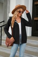 Sudadera con Capucha para Mujer Manga Larga, Bolsillo, Moda Primavera-Otoño, Tendencia 2025 - details 4