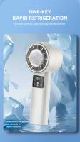 Xiaomi 2025 ventilador de refrigeración de aire con carga USB, batería de 3000mAh, ventilador de mano portátil para viajes al aire libre, refrigeración por hielo, pequeño ventilador eléctrico - details 2